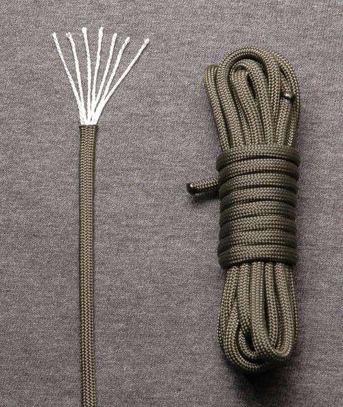 Paracord 550  15m lengths(Olive Drab Green)