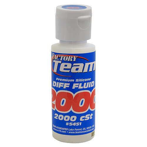 TEAM ASSOCIATED SILICONE DIFF FLUID 2,000CST #5451