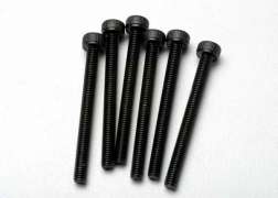 TRAXXAS Screws, 3x32mm cap-head machine (hex drive) (6) #3964