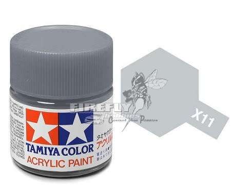 Tamiya X-11 Chrome Silver Acrylic 23ml.