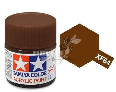 Tamiya XF-64 RED BROWN Acrylic 23ml.