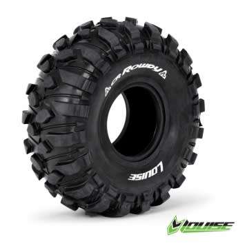 LOUISE RC WORLD - CR-ROWDY 1.9" UNMOUNTED SUPER SOFT CRAWLER TIRES (2) #L-T3233VI