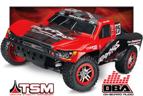 TRAXXAS - SLASH 4X4 w/OBA & TSM #68086-24