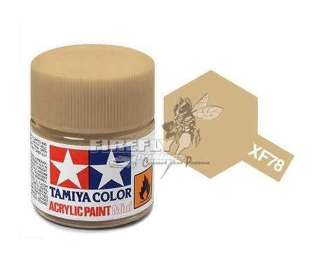 Tamiya XF-78 WOODEN DECK TAN Mini-Acrylic 10ml #81778