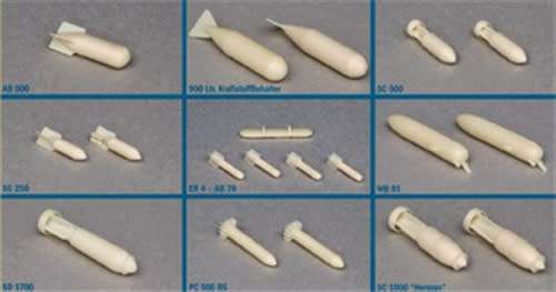 ITALERI - 1/72 LUFTWAFFE WEAPONS II #26102