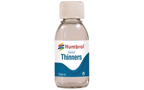 HUMBROL - ENAMEL THINNERS - 125ml BOTTLE AC7430