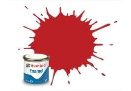 HUMBROL - 60 SCARLET MATT - 14ml ENAMEL AA0655