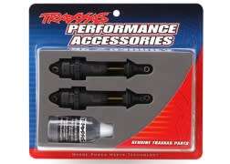 TRAXXAS  - SHOCK, GTR LONG HARD-ANODIZED, PTFE COATED #7461X