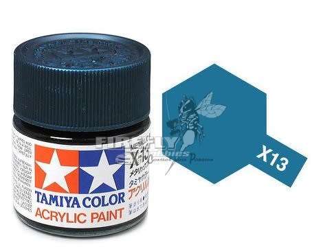 Tamiya X-13 Metallic Blue Acrylic