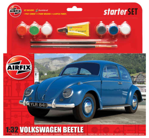 AIRFIX - 1/32 VOLKWAGEN BEETLE - MEDIUM STARTER SET #55207