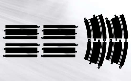 SCALEXTRIC - Scalextric Track Extension Pack 7 #C8556