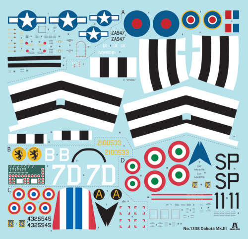 ITALERI - 1/72 DAKOTA Mk.III #1338