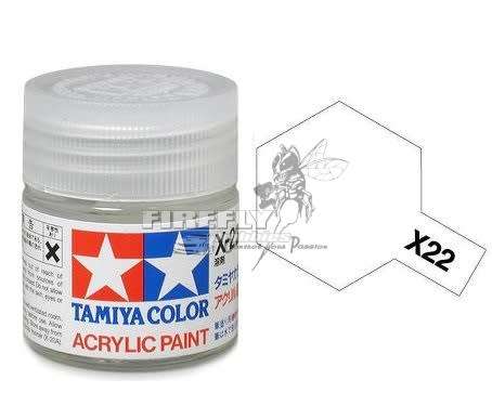 Tamiya - X-22 Clear Acrylic 23ml. #81022
