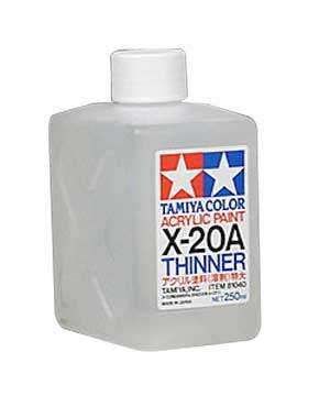 TAMIYA - X-20A Acrylic Thinner 250ml. #81040