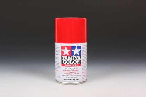 TAMIYA - TS-86 PURE RED SPRAY PAINT #85086