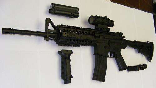 AIRSOFT WELL D96 M4 CARBINE Electric Airsoft Rifle