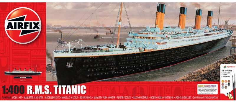 Airfix  1:400 RMS Titanic Gift Set  Large