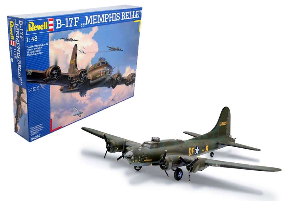 Revell  1:48 B-17F Memphis Belle