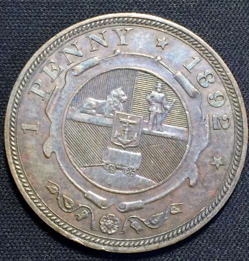 1892 ZAR PENNY