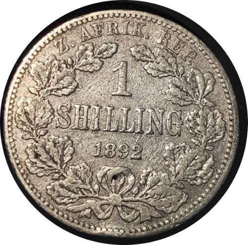 1892 ZAR Shilling