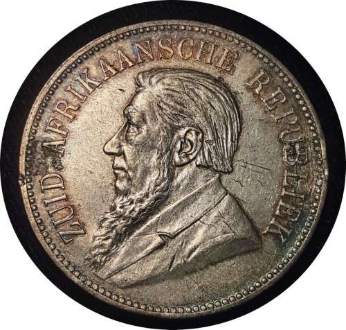 1892 ZAR Crown Ex Mount