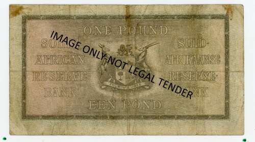 One Pound Note. Postmus Only Issue Pick no:84e 4 april 1944