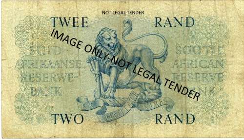 Two Rand note. G rissik. 1st Issue. Pick no: 105b