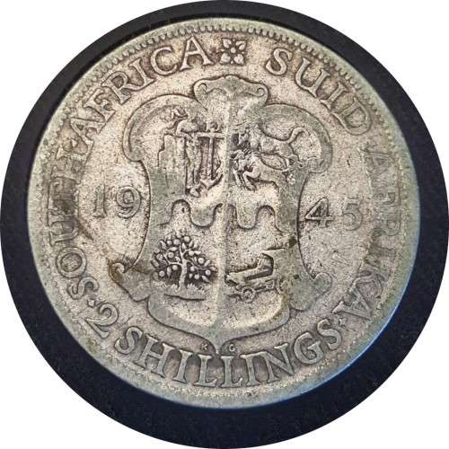 1945 Coin set 1/4d, 1/2d, 1d, 3d, 6d, 2, 2/5`