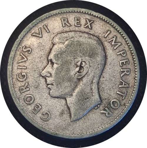 1945 Coin set 1/4d, 1/2d, 1d, 3d, 6d, 2, 2/5`