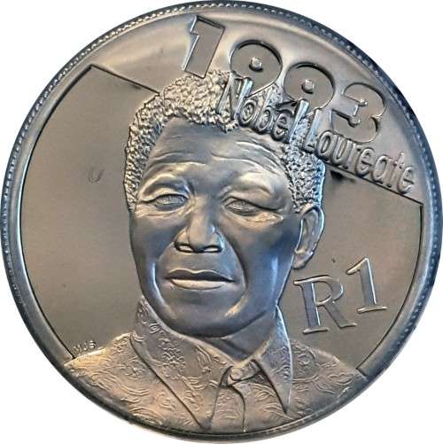 2007 Proof Silver Protea R1 In Blue Box with COA