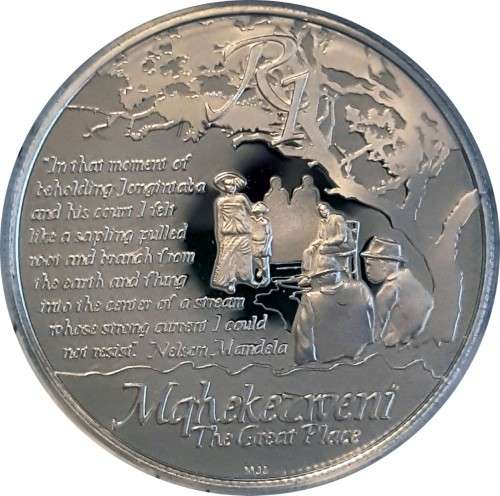 2013 Silver Proof R1 In Blue Box with COA