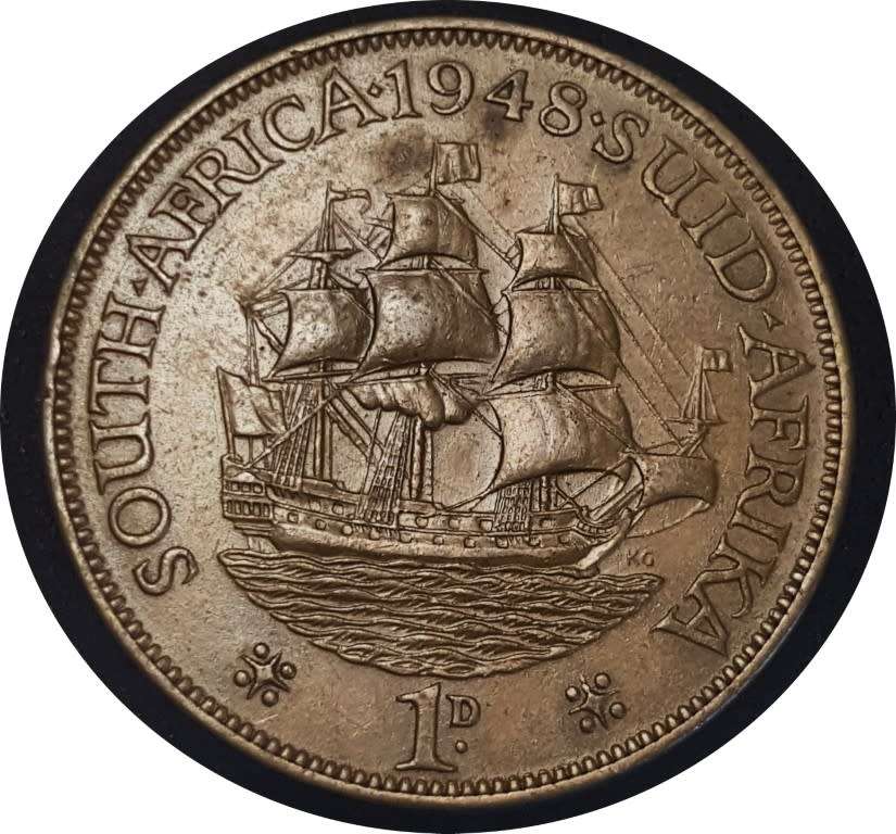 1948 Coppers. Farthing, Half Penny & Penny.