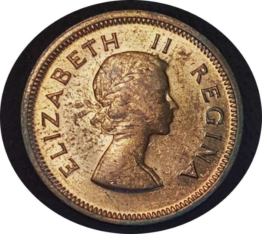 1956 Coppers. Farthing, Half Penny, Penny.