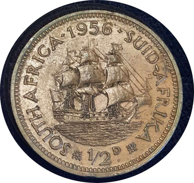 1956 Coppers. Farthing, Half Penny, Penny.