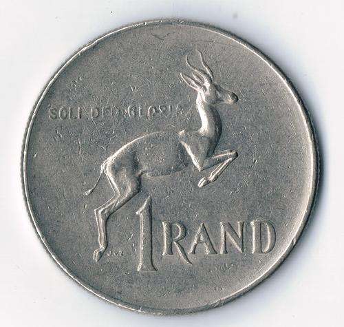NICKEL R1 COINS. SPRINGBOK. CIRCULATED