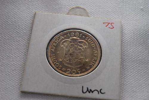 1961 20c /  5.65 g silver /  UNC