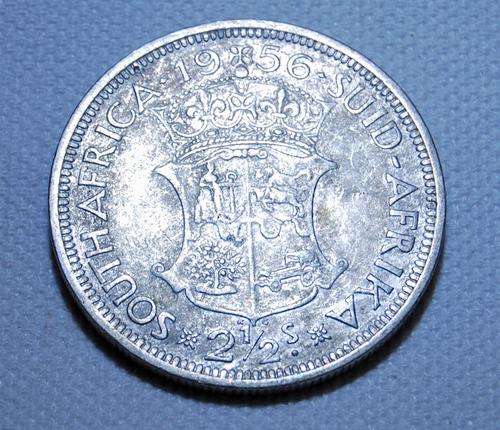1956 2/5 Shilling / 7.07g Silver