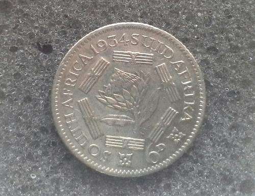 1934 Sixpence