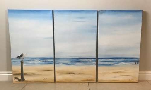 Riette - X 3 Original Paintings