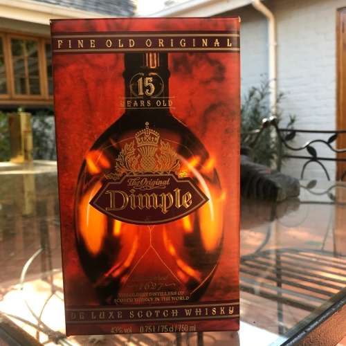 Whiskey Dimple 15 Year Old From 1978-1980