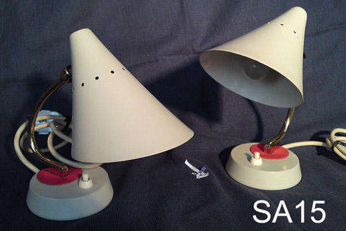PAIR OF 1950'S NIGHT LIGHTS