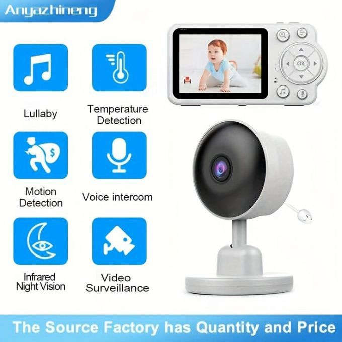 Baby Monitor - 2.8 Inch Screen