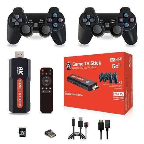 GAME BOX 8K Ultra HD SET-TOP box Video Game Console TV/Game Joystick
