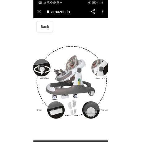 Baby`s 4 in 1 Walker and Walking Ring