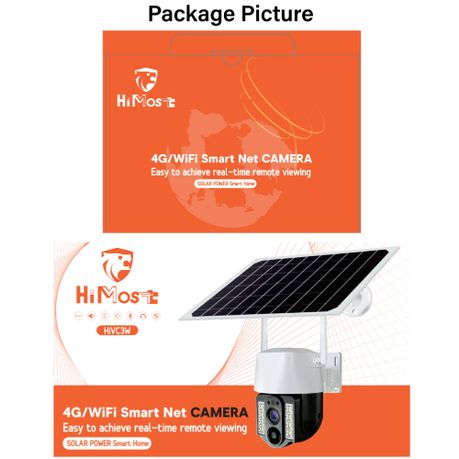 V380 VRT-VC3-G 4G Solar Powered Wifi Camera