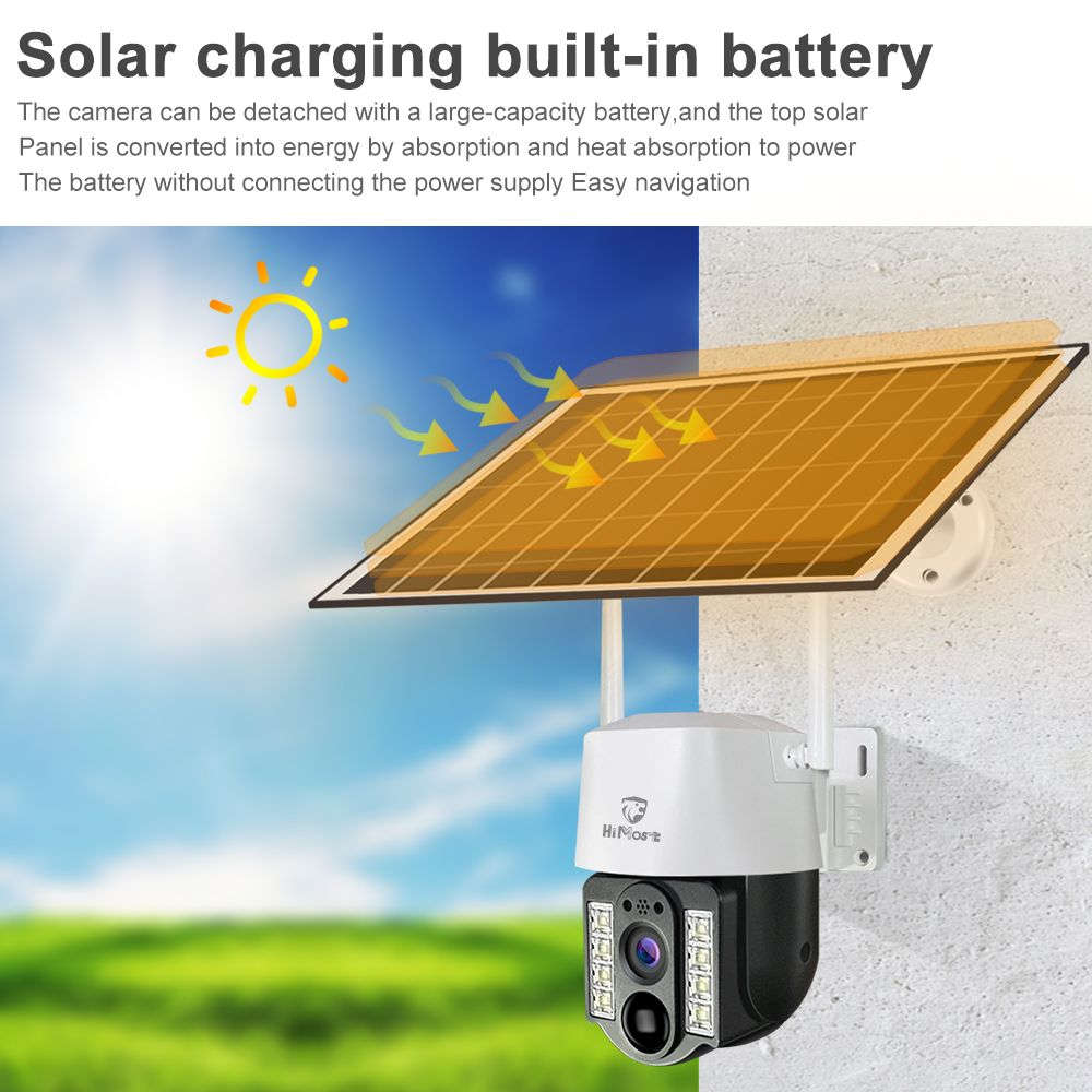 V380 VRT-VC3-G 4G Solar Powered Wifi Camera