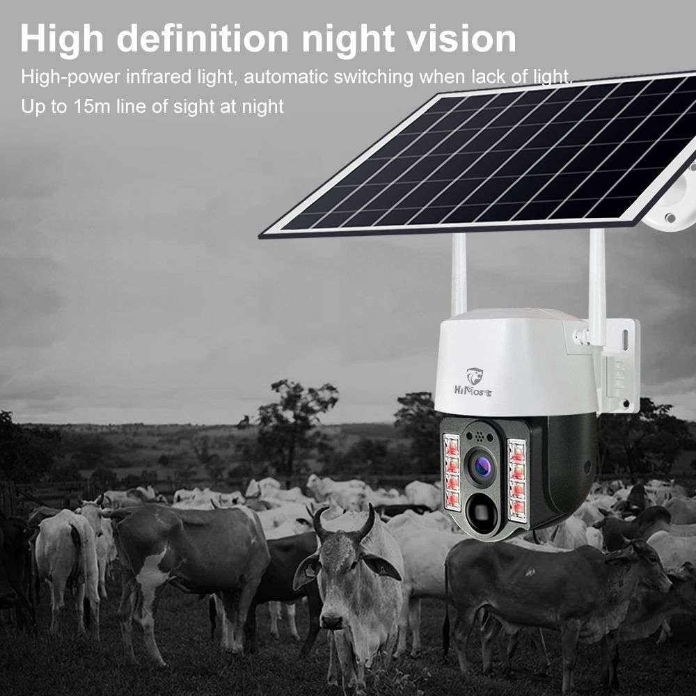 V380 VRT-VC3-G 4G Solar Powered Wifi Camera