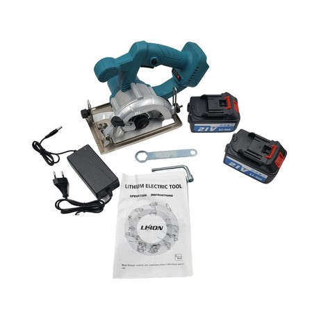 Cordless Circular Saw With Two Batteries