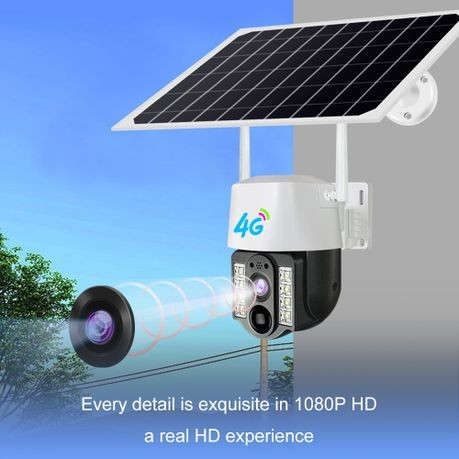 4G Solar Sim Card Outdoor Camera