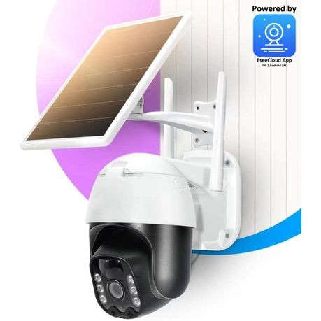 Solar Powered Smart Wi-Fi Wireless Security Camera